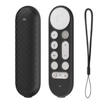 Silicone Remote Case for TV Streamer 4K 2024 Remote Cover Durability Protective Cover Secure Grip Holder with Lanyard juoda