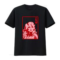 Dolly T Shirt Doly Queen Fan of Hearts Country Cowgirl Parton Funny Music vintage Washed Comfortable Stretched Slightly Stylish S juoda