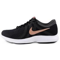 Nike Revolution 4 Black/Brown Women's 908999-009 38 black