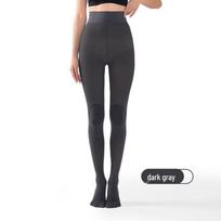 Yongchun Women's Nine-Point Thin Pantyhose for Spring & Autumn One Size (Height 150-180 cm) black