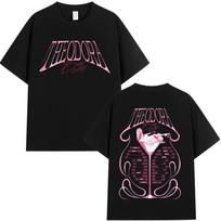 Rapper Theodora Album Tour T-shirts Fan Gifts Men Women Hip Hop Fashion T Shirt Casual Vintage Oversized T-shirts S