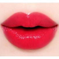 MISSHA Dewy Rouge Lipstick Moisturizing Glossy Lipstick Long Lasting Hydrating Korean Lip Makeup 3.3g 01 Apple Syrup red