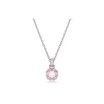 Swarovski Birthstone June birthstone, exquisite, fashionable and versatile, synthetic cubic zirconia pendant for women 5652044 rožinė