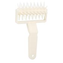 PP Pizza Dough Docker Needle Wheels Pastry Roller Portable Cake Hole Punch  Pizza Crust balta