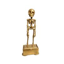 Aquarium Dancing Skeleton Decoration with Moving Joints for One Size auksas