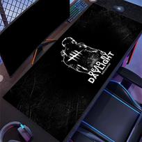 Dead by Daylight Large Gaming Table Cushion Non-slip Laptop Tablet Big Mousepad XXL Mat Mini PC Playmat With Lock edge 30cmx60cm(11.8x23.6inch) black