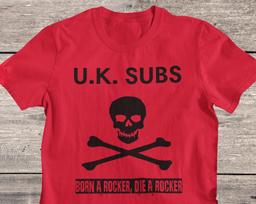 UK Subs T-Shirt: English Punk Rocker Tee XL black