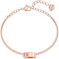 Swarovski North Bracelet White Rose Gold Plating 5472382 balta