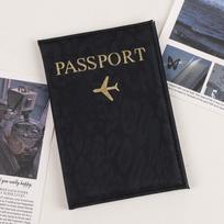 Waterproof Passport Cover Multi-function PU Leather Passport Holder Multiple Card Slots Soft Passport Clutch Travel Accessories oranžinė