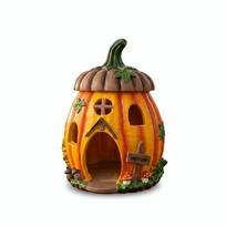 Vibrant Orange Resin Birdhouse Nest Weatherproof Creative Bird Cage  Outdoor Lawn oranžinė