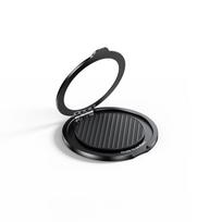 Benks magnetinis žiedo laikiklis iPhone 0,39 mm itin plonas metalinis stovas 360° besisukantis žiedo laikiklis Aramidinis pluoštas Naujas gray
