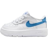 Nike Air Force 1 Slip Resistant Cushioning Low top Toddler Shoes White Infant And Toddler FN0236-115 23.5 balta