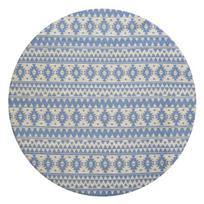 Kilimas Sunny 210, 120x120 cm, mėlynas