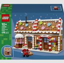 LEGO® šventinis imbierinių sausainių namelis 40809