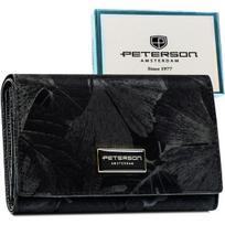 Didelė piniginė moterims Peterson, juoda 2586