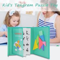 3D Magnetic Puzzle Game for Children - Montessori - Learning - Educational Wooden Toys gryna