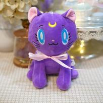 Kawaii Sailord Moon Pliušinis žaislas Mėnulio Katė Mėnulio Kiškis Mielos Mergaitės Širdis Užpildyta Anime Lėlė Dovana Namų Miegamojo Dekoras Gimtadienio dovana purple