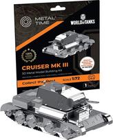 Metalinis 3D konstruktorius Metal Time Cruiser Mk III MT064, 55 d.