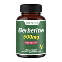 Berberinas 500mg 120 kapsulių Maisto papildas 120 capsules
