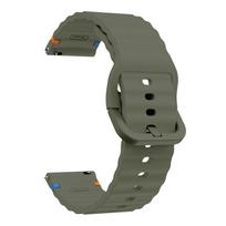 Silicone Bands For Xiaomi Watch S1 Pro/Active color 2 S4 Sport Breathable Bracelet Xiaomi Watch S2 46mm/42mm S3 22mm Soft Strap 1Pcs 22MM armijos žalia spalva