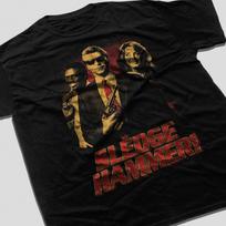 Sledge Hammer Gift T Shirt Mens Womens Tees Top 80s 90s Retro Movie Series Nostalgia M black