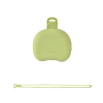 Portable Denture Storage Box Donut Braces Orthodontic Retainer Dental Invisible Braces Organizer Silicone Bag Oral Hygiene