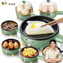 Bear Multi-Function Mini Electric Egg Cooker CN plug (adapter included) black