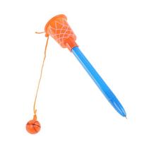 1/5Pcs Basketball Hoop Pens Basketball Party Favors -Sports Novelty Pens With Basketball Toss For Sport Themed Birthday Party orange