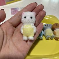 Sylvanians Families Anime Girl Figures Calico critters Furniture Set Pvc Statue Model Doll Collection Ornaments Gifts Toys raudona