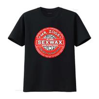 Mr Zogs Sexwax Adult Men's Medium Black Surfing T Shirt 100 Cotton Quick 5X Hard Warm to Mild T XS red