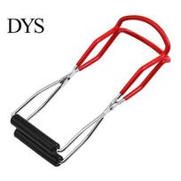 Jar Lifter for Canning Stainless Steel Tongs, Multipurpose Kitchen Plate Bowl Heat Resistant Gripper Gripper, Non Slip Clamp Pickling Multi raudona