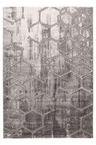 Kilimas Mineral 525, 80x300 cm, pilkas