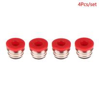 4Pcs 3D Printer Parts Pneumatic Fittings Connectors 2*4 Ptfe Tube Bowden Quick Plug 1.75Mm Filament End Extruder Kit 4Pcs red