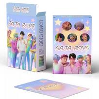 2025NEW K-pop Demon Hunters Lion Boys Hologram Photocards (30 sheets) gray