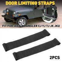 Door Limiting Check Strap Firm For Jeep Wrangler CJ YJ TJ JK & Unlimited gray