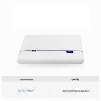Mling Deep Sleep Pro Memory Foam Pillow white