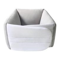Sleeping Lumbar Support Pillow 360 Degrees Wrap Around Adjustable Lumbar Support Cushion Lower Back Sciatic Nerve Pain Relief Soft Waist Pillow balta/pilka