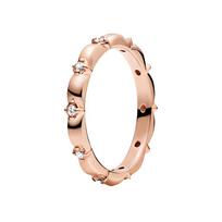 Pandora Petal Ring Rose Gold Women rings 188791C01 48 beige