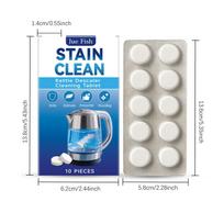 Water Bottle Cleaning Tablets are Suitable for Daily Household Cleaning of Water Stains, and Multiple Types of Water Bottles 10 pieces gray
