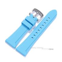 Soft Silicone Rubber Watch Strap 22mm 24mm 26mm Men Women Sport Waterproof Wrist Band for Seiko Universal Bracelet for Panerai 22mm&no logo white