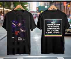 Rick Springfield Tour 2026 Gift For Fans T-shirt size S-5XL S gray