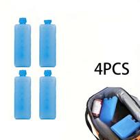 4 Pack Ice Boxes for Cooler Fan Reusable Packs for Evaporative Conditioner one size mėlyna