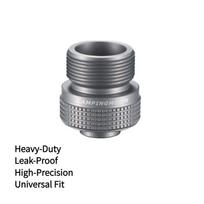 Campingmoon Gas Canister Adapter - Custom Butane Gas Valve Connector | Portable Outdoor Stove Tank Converter for Camping sidabras