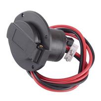 36V 48V Electric Golf Cart Charger Receptacle Charging Socket Fit for Yamaha Star Car Black black