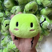 Game Stardew Valley Junimos Cosplay Keychain Green Cute Apple Elf Plush Cotton Doll Backpack Pendant Keyring Accessories One size green