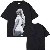 Short N' Sweet Adore Me Residency T-Shirt Sabrina Carpenter's Same Tee-shirt Round Neck High Q XXXXL white