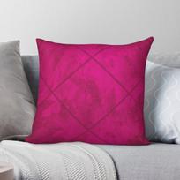 Viva Magenta Pantone vientas kvadratinis užvalkalas pagalvei Poliesterio linas Velvelis Kūrybiškas užtrauktuko dekoras Užvalkalas dekoratyvinei pagalvei Kambario pagalvės užvalkalas 40X40CM pink