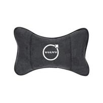 Car Breathable Neck Pillow Suede Headrest Accessories For Volvo XC90 V90 V60 XC60 V40 S80 S60 S90 C40 XC40 V70 XC70 C30 C70 EX90 CB4 black