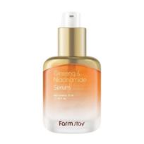 Farmstay Serumas su ženšeniu ir niacinamidu Šviesinantis drėkinantis 35ml beige