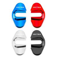 4Pcs Car Door Lock Cover Stainless Steel Cap Auto Accessories For Opel Astra Grandland Corsa Mokka Frontera Insignia Zafira Sx0 4Pcs Black blue